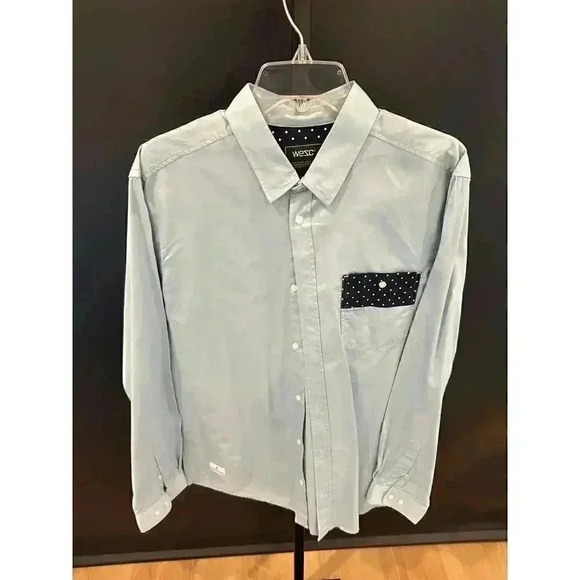 WESC Superlative Other - WESC Superlative conspiracy Men's Dress Shirt Large28